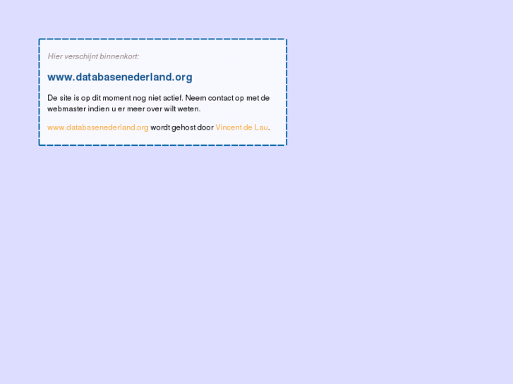 www.databasenederland.org