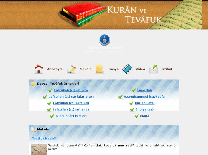 www.kuranvetevafuk.com