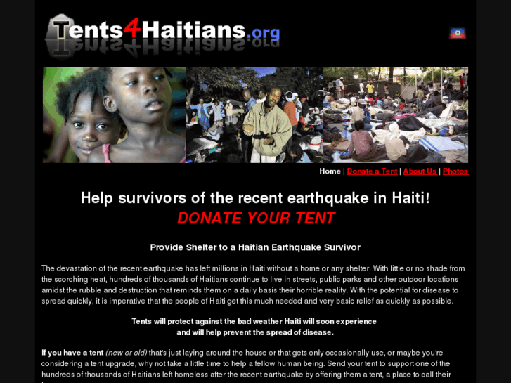 www.tents4haitians.org