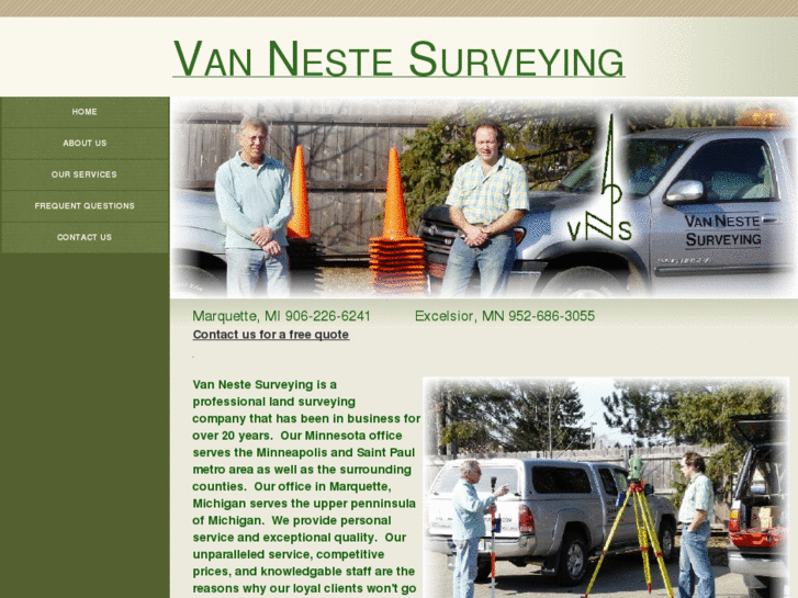 www.vannestesurveying.com