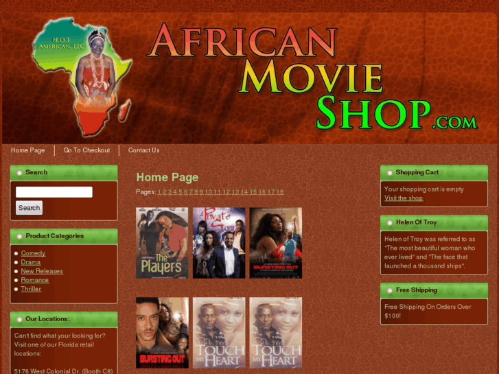 www.africanmovieshop.com