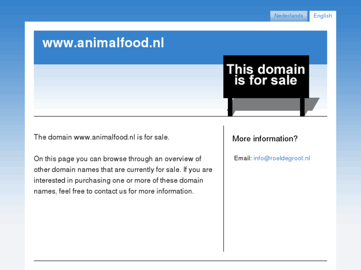 www.animalfood.nl