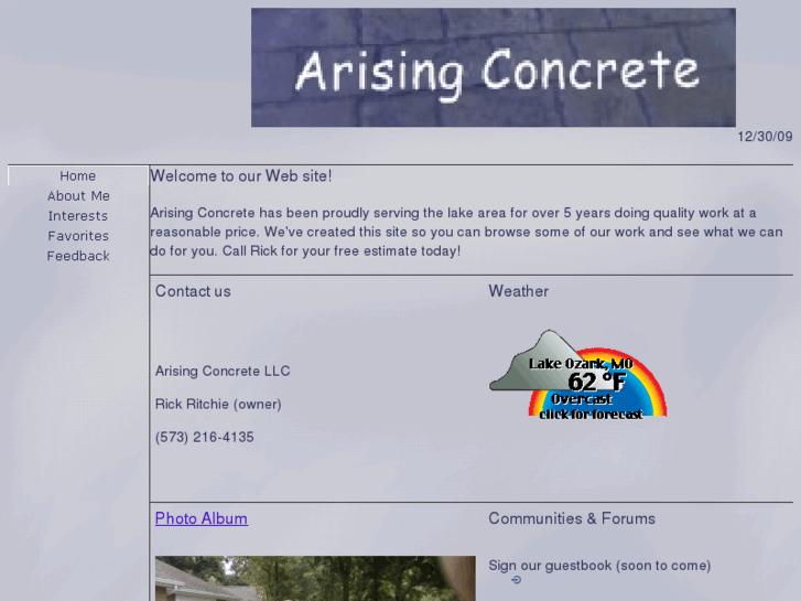 www.arisingconcretellc.com