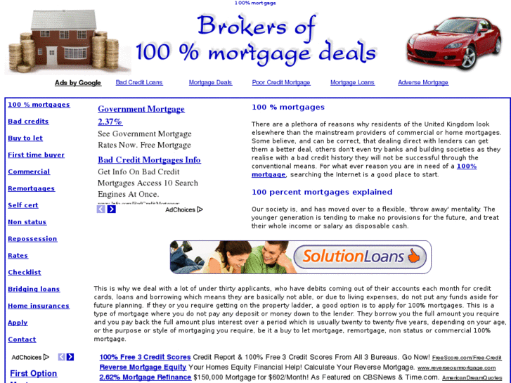 www.brokersof100percentmortgagedeals.co.uk