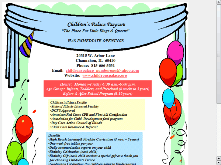 www.childrenspalace.org