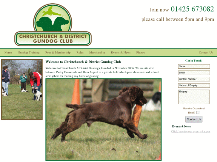 www.christchurchgundogclub.co.uk