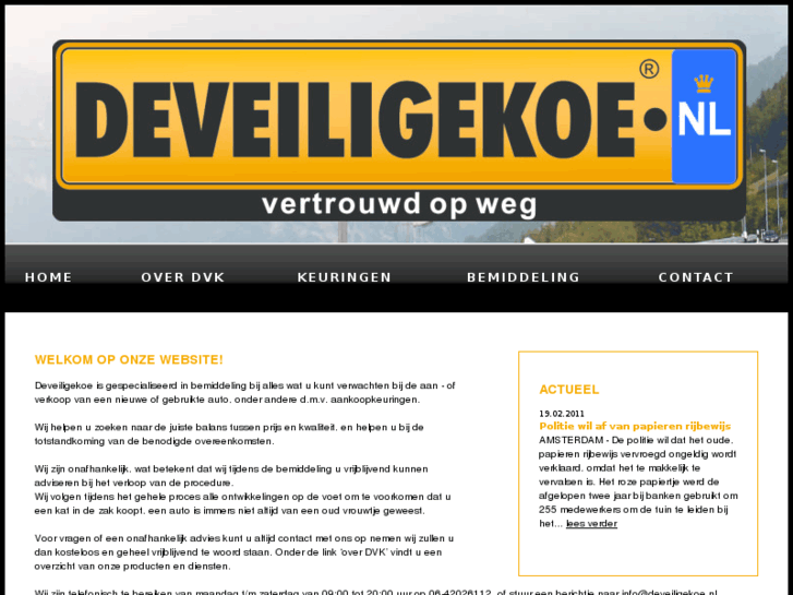 www.deveiligekoe.nl