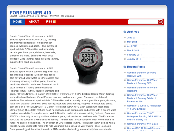 www.garminforerunner410.info