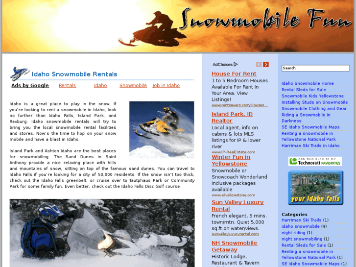 www.idahosnowmobilerentals.net