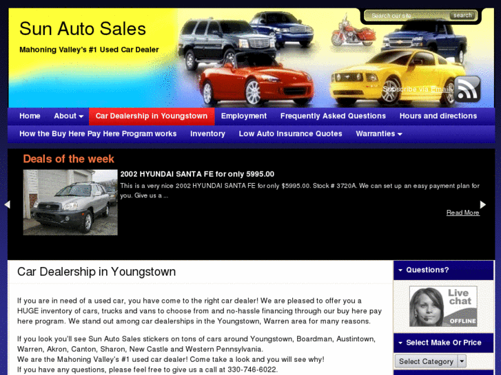 www.inexpensivecarsshop.info