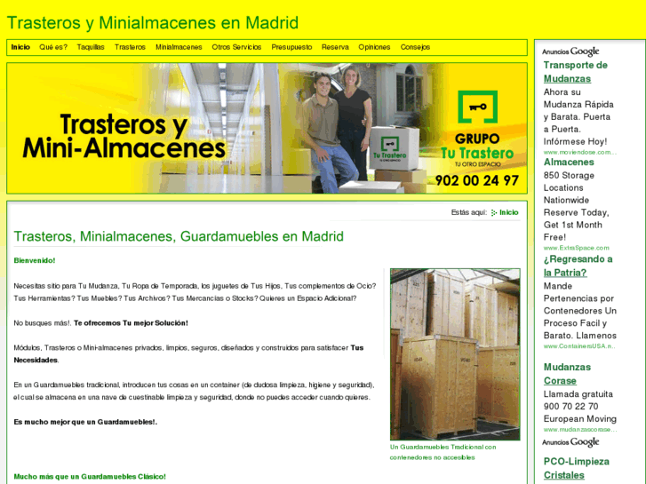 www.trasterosyminialmacenes.com