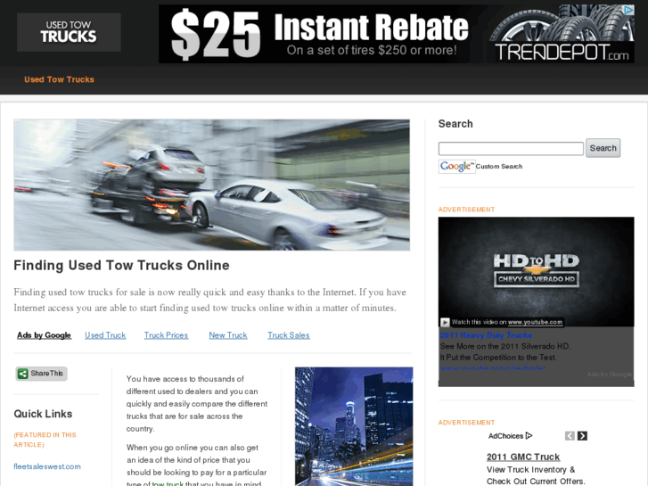 www.usedtowtruck.net