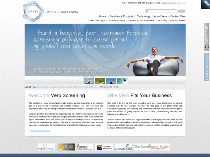 www.veroscreening.com