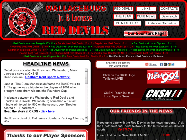 www.wallaceburgreddevils.com