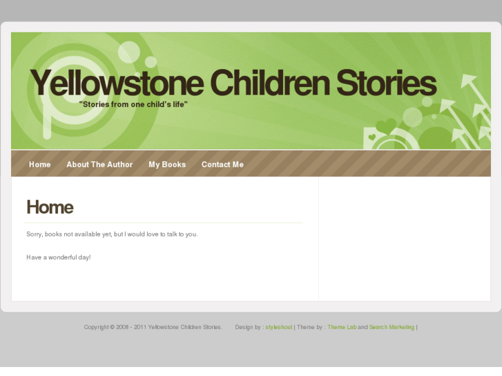 www.yellowstonechildrenstories.com