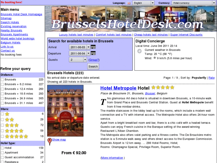 www.brusselshoteldesk.com