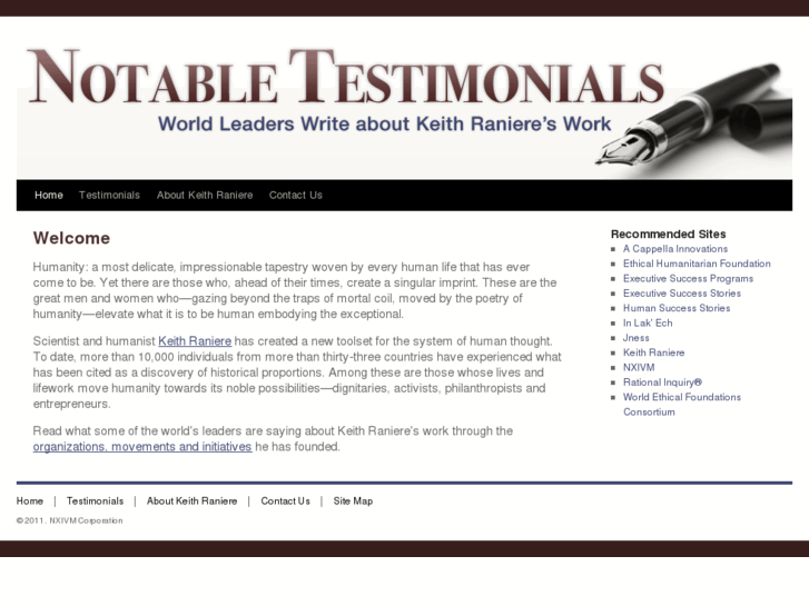 www.dignitarytestimonials.com