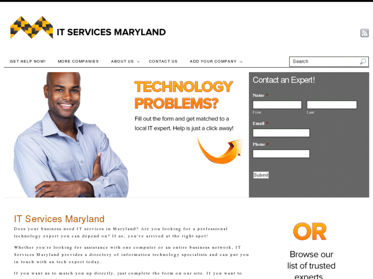 www.itservicesmaryland.com