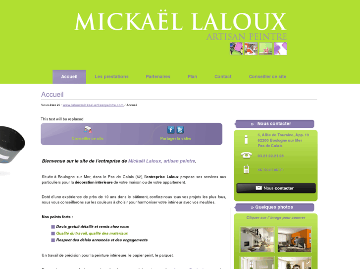 www.lalouxmickael-artisanpeintre.com