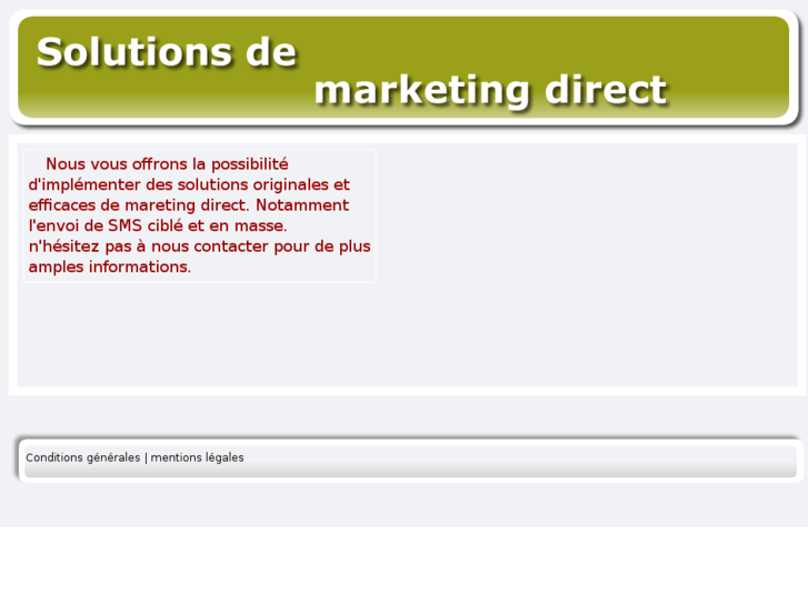 www.mercatique-directe.com