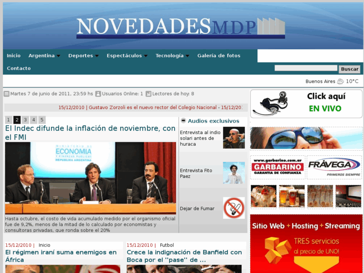 www.novedadesmdp.com