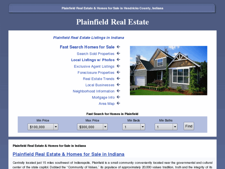 www.plainfield-homes4sale.com