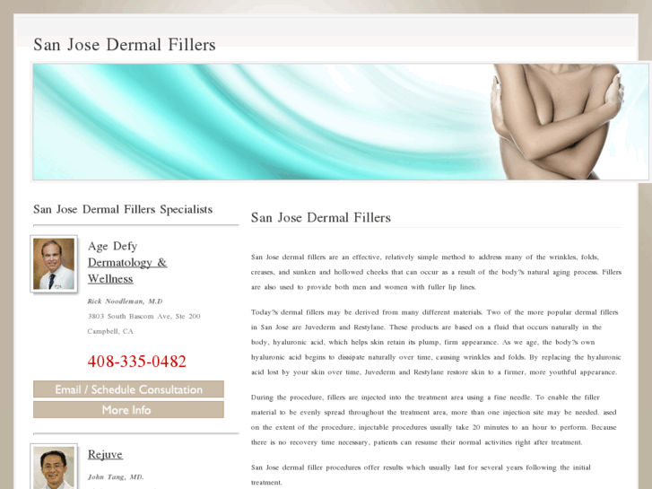 www.sanjosedermalfillers.com