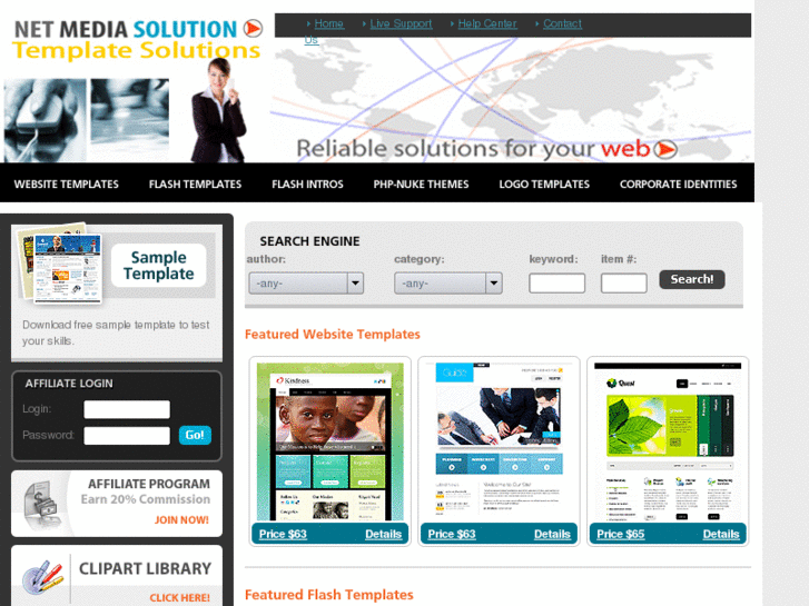 www.templatesolution.net