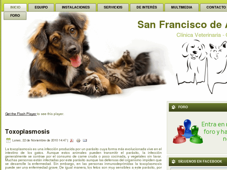 www.veterinariasanfranciscodeasis.es