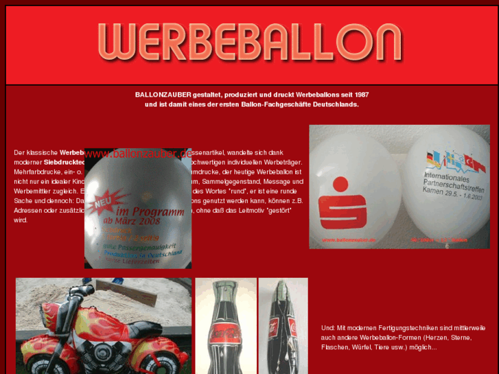 www.werbeballon.biz