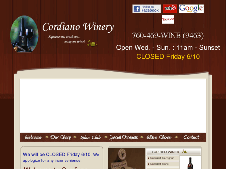 www.cordianowinery.com