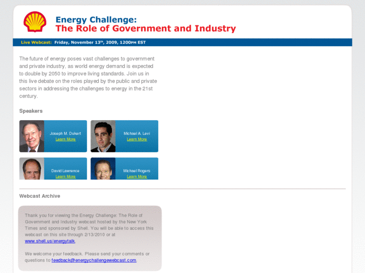 www.energychallengewebcast.com