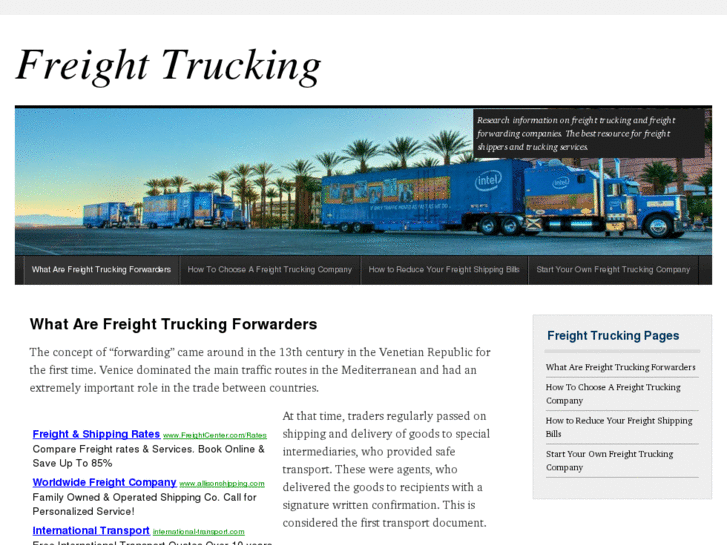 www.freighttrucking.net