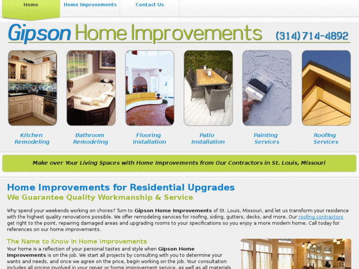 www.gipsonhomeimprovements.com