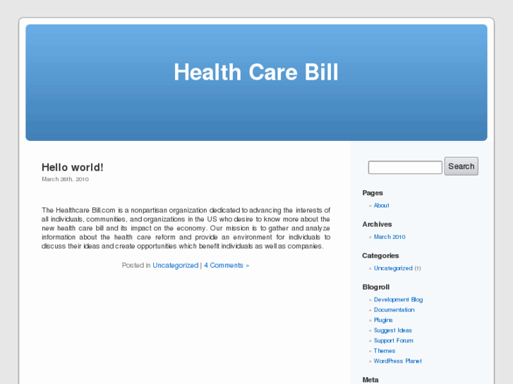 www.healthcarebill.com