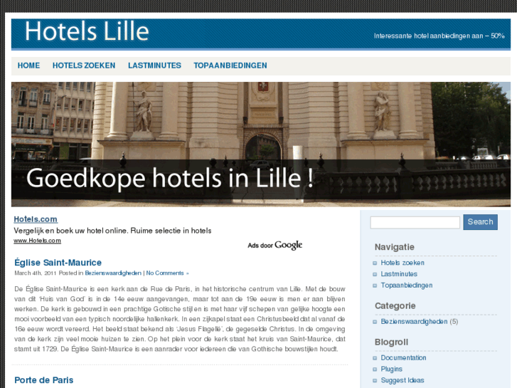 www.hotels-lille.be