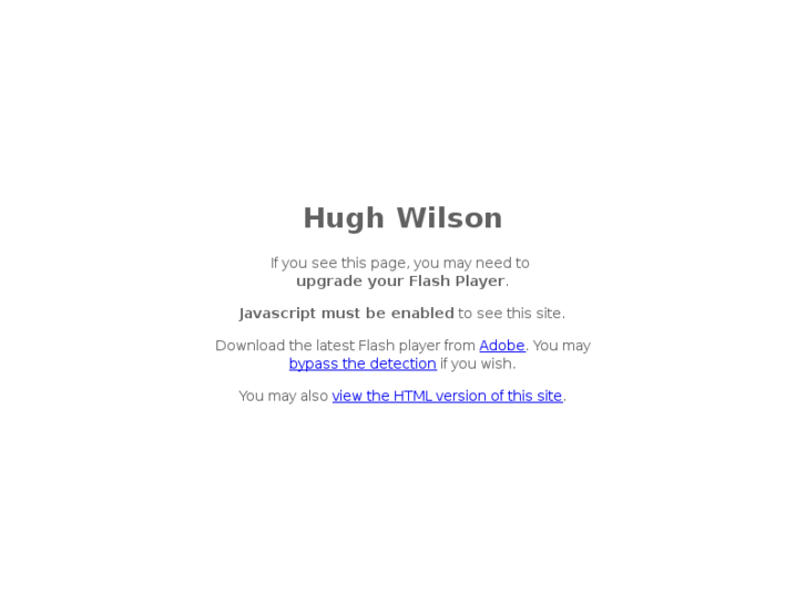 www.hugh-wilson.com