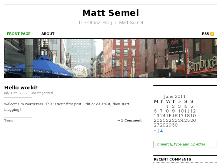 www.mattsemel.org