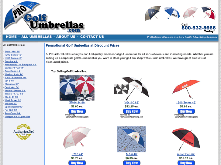 www.progolfumbrellas.com