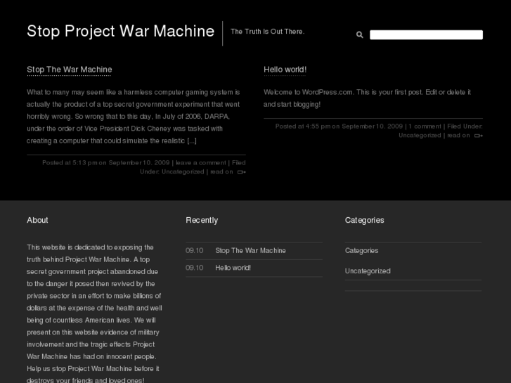 www.stopwarmachine.com