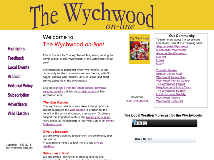 www.thewychwood.co.uk