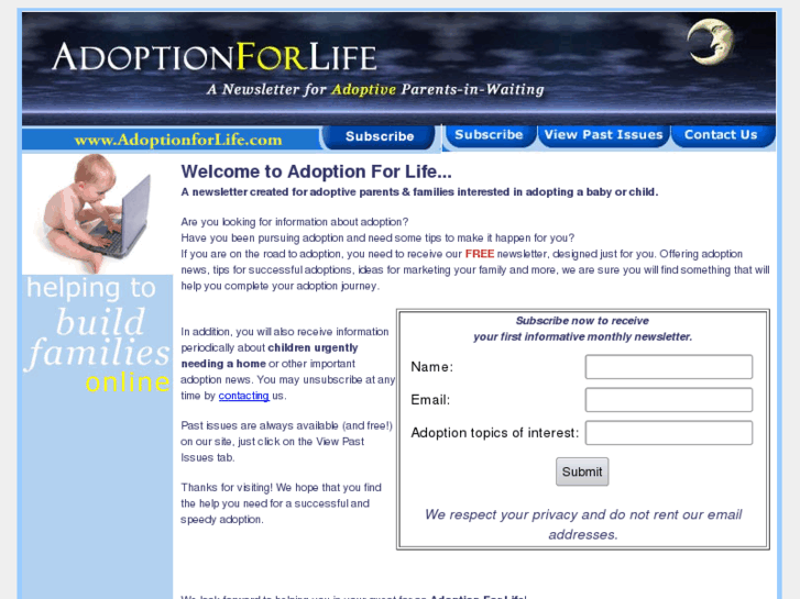 www.adoption4life.com