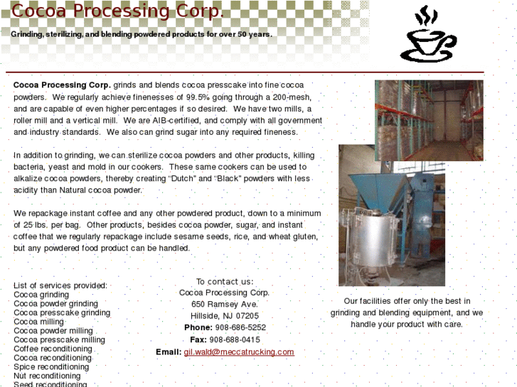 www.cocoaprocessingcorp.com