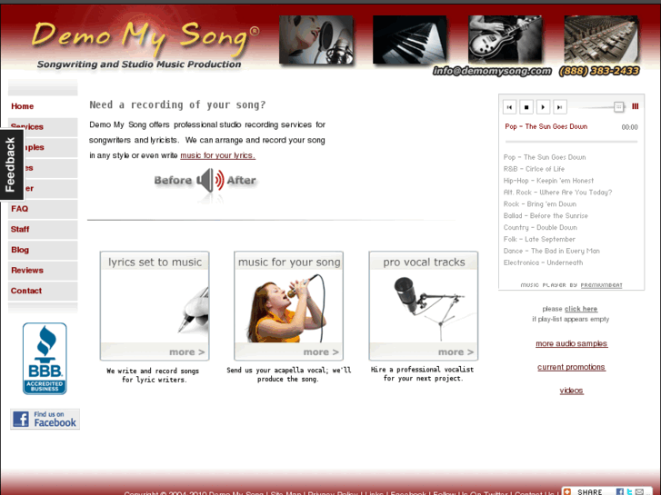 www.demomysong.com