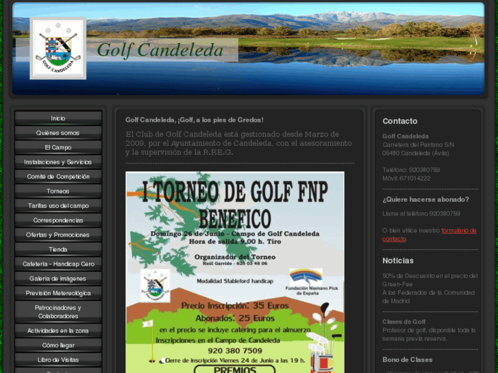 www.golfcandeleda.com