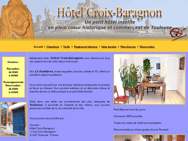 www.hotelcroixbaragnon.com