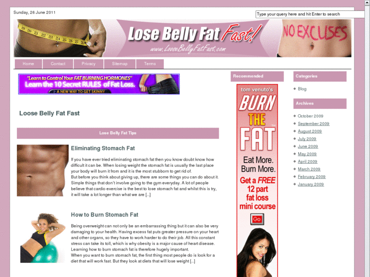 www.loosebellyfatfast.com