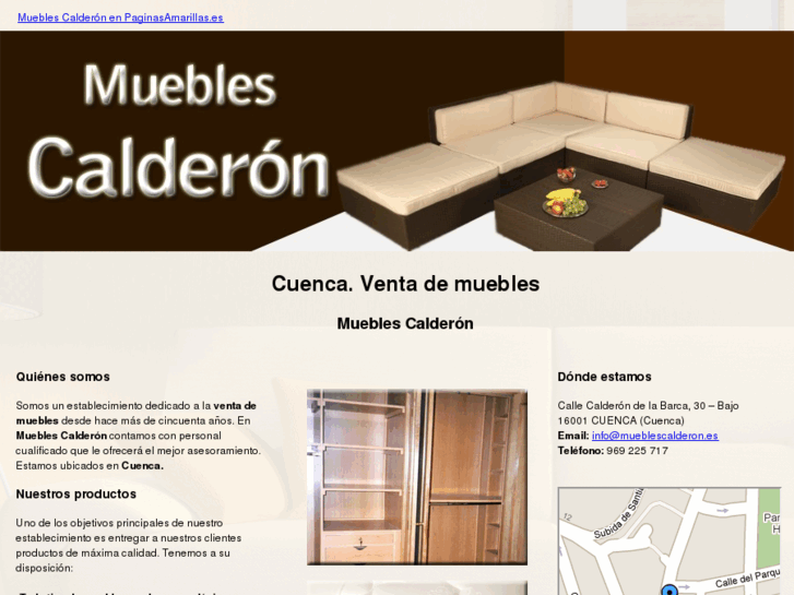 www.mueblescalderon.es