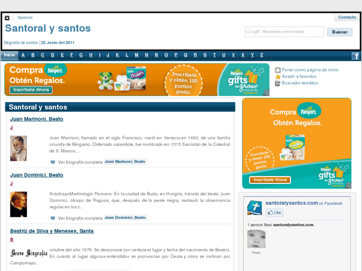www.santoralysantos.com