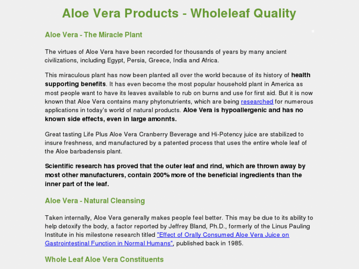 www.aloevera-products.com